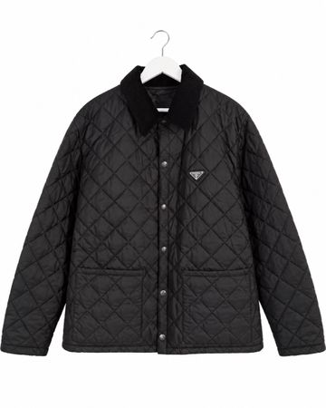 Prada Steppjacke schwarz Grösse L neu mit Etikett