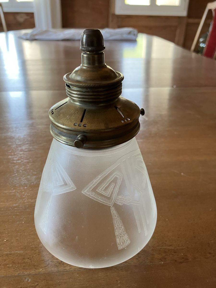 Lampen: Hängelampe, D.R.P., Lampe – Gebraucht aus Neftenbach von 889095 2