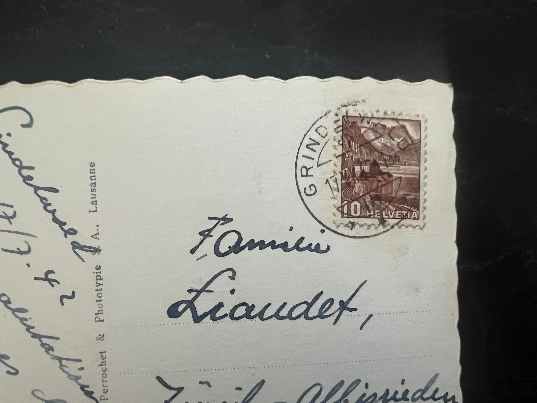 Ansichtskarten: AK  1942 Grindelwald   (G3346) – Gebraucht aus Hinwil von Sidi4 1