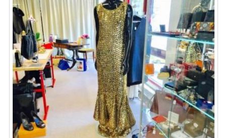 Couture-Unikat – Paillettenkleid von Fred Spillmann, Basel