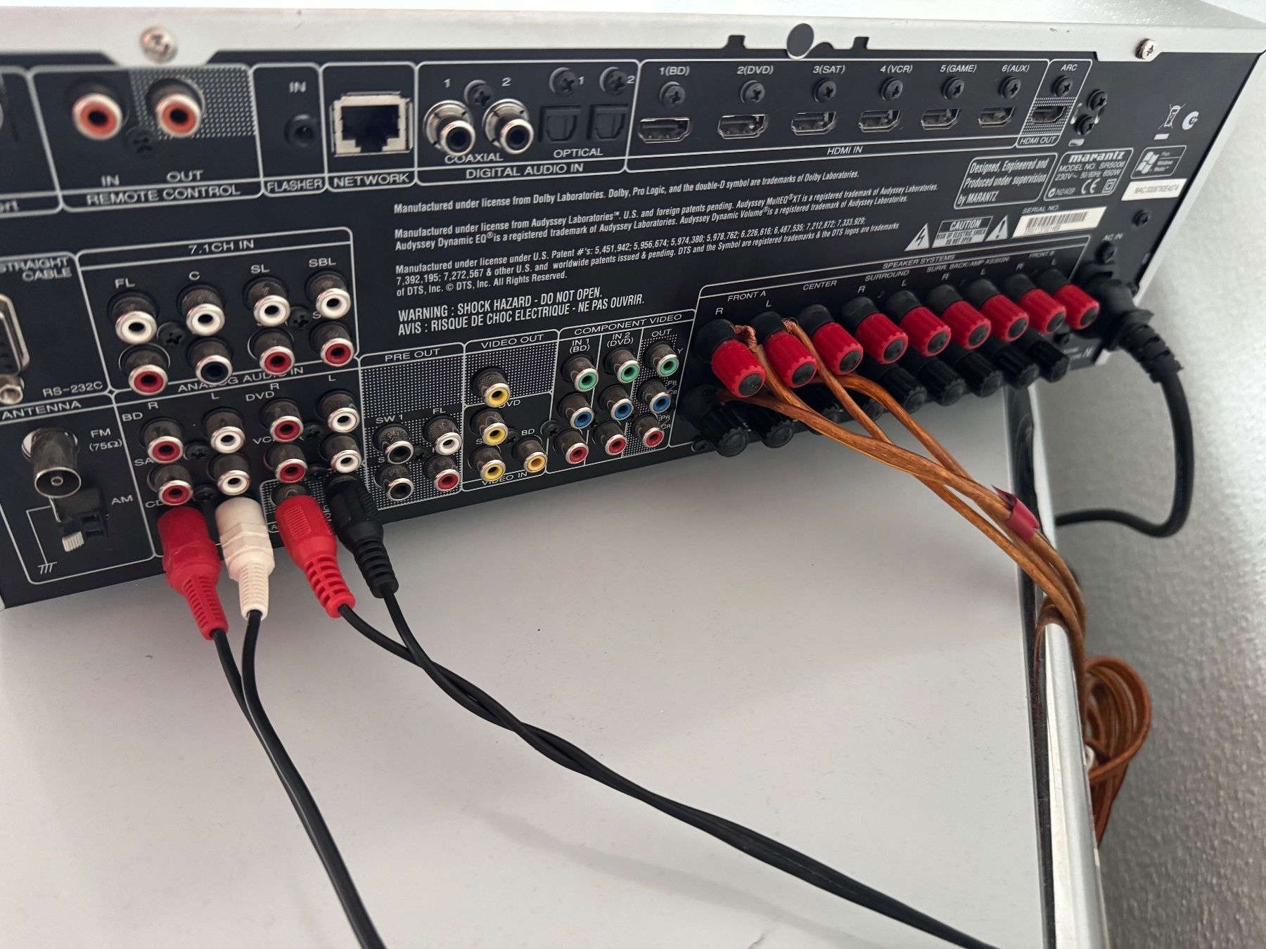 Marantz Verstärker: Marantz SR 5006  Titan  Lieferung Gratis – Gebraucht aus Thun von altstadt-thun 4