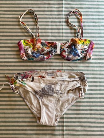 Fürstenberg Bikini weiss-bunt Gr. XS - 240958