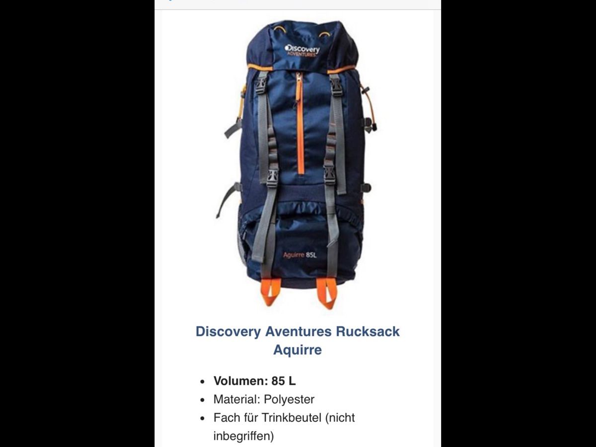 Zaini: Discovery Rucksack – Nuovo (secondo la descrizione) da Bern venduto da Minnie74 2