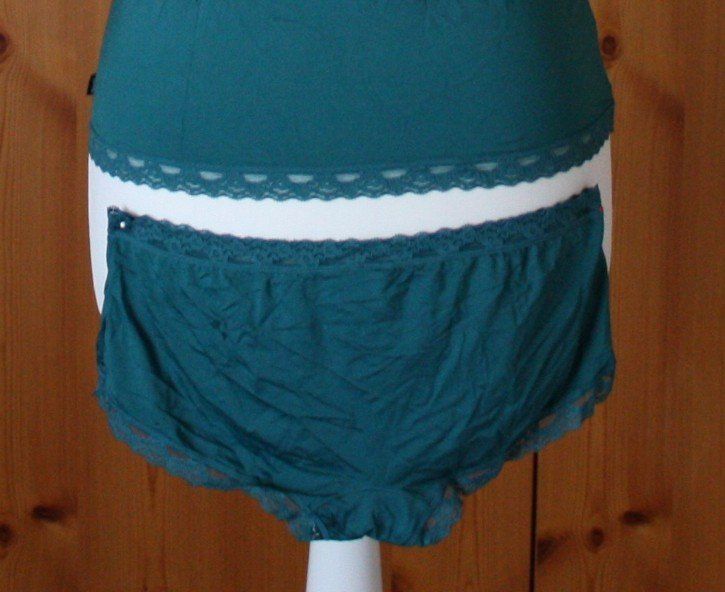 Sonstige Unterwäsche: Set: Unterhemd mit Slip LIKE IT petroll Gr. L – Neu (gemäss Beschreibung) aus Flüelen von Diversicum-Textil 7