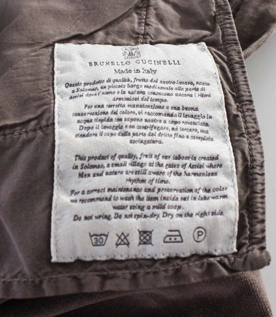 Brunello Cucinelli Pantaloni: BRUNELLO CUCINELLI Hose Gr. 32 – Usato da Belp venduto da caramel-secondhand 6
