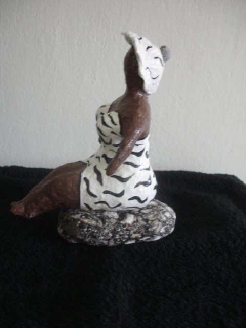 Sculture & Statue: Papiermache Skulptur Nr. 3 – Nuovo (secondo la descrizione) da Beatenberg venduto da nonnkari 3