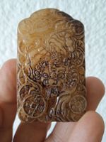 Tibet chinese old jade talisman amulette