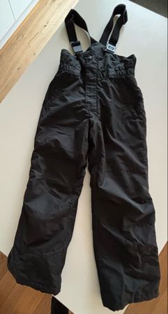 Schwarze Skihose, Marke Etirel, Grösse 152