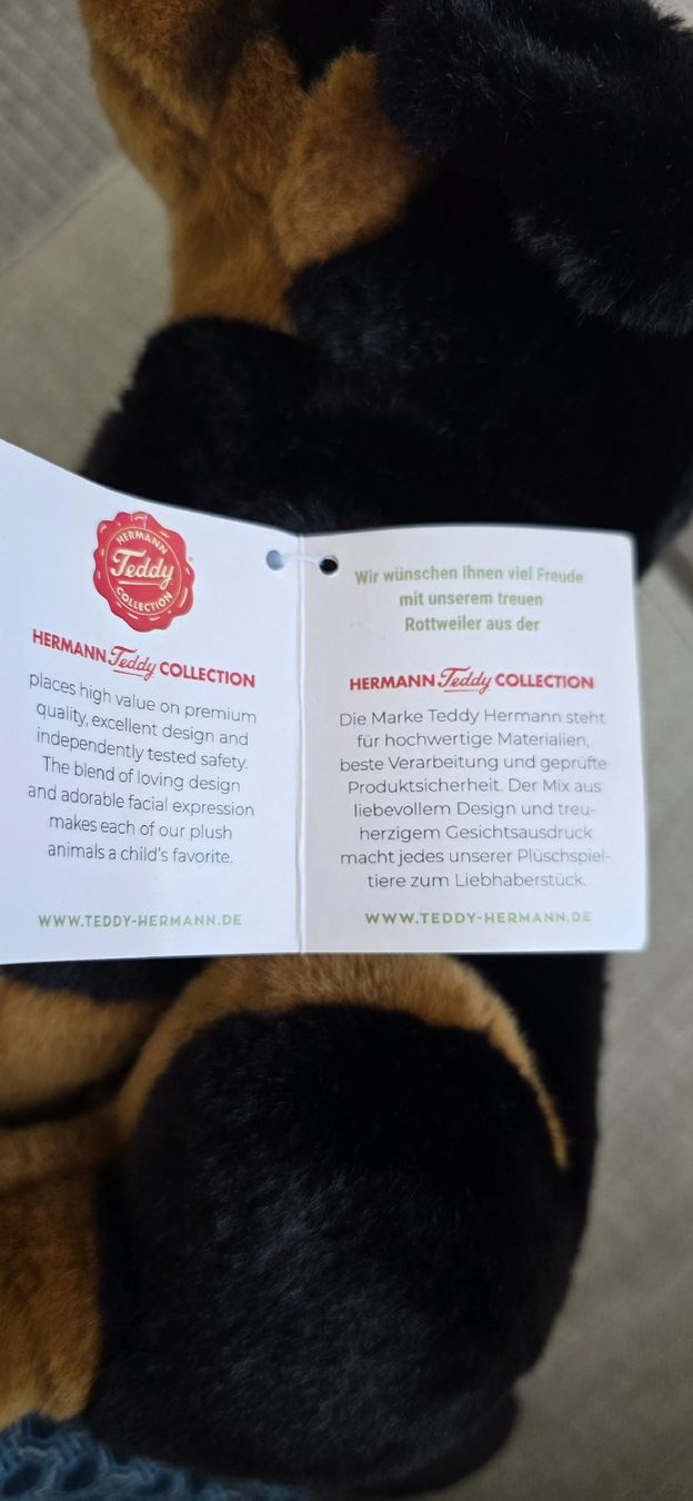 Teddy Hermann Giocattoli: Hermann Teddy Collection Plüsch Hunde  – Nuovo e nell'imballaggio originale da Balterswil venduto da rafi_imhof 1
