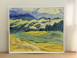 M. Burkhalter 97’- Aquarelle - Schwarzenburgerland