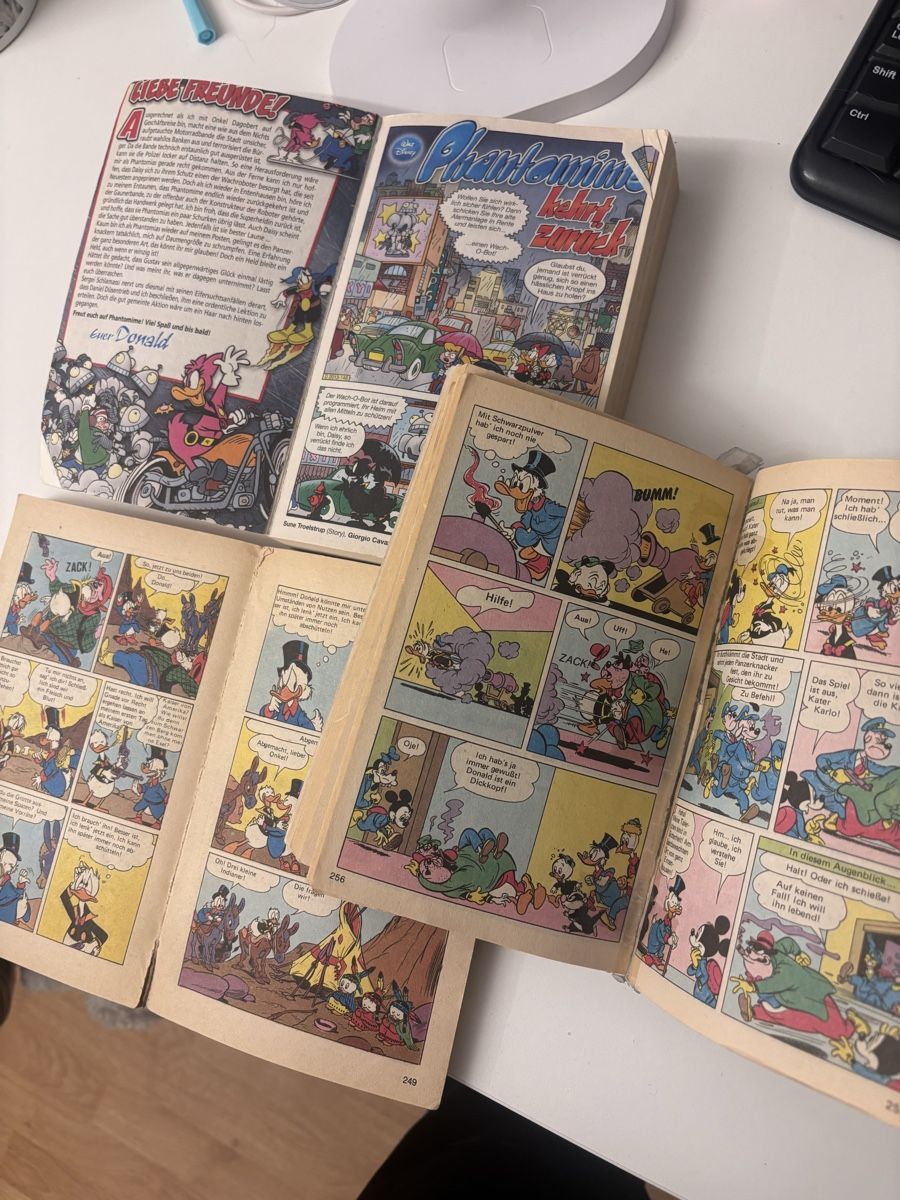 Fumetti: 1980er Donald Duck Bücher Collection – Usato da Allschwil venduto da yel_n68q 2