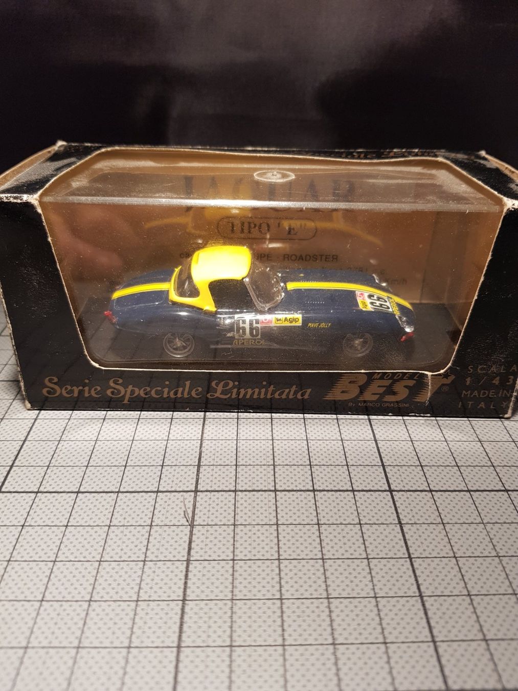 Jaguar Modellautos: Jaguar Tipo E Spyder Misano 1990 – Neu und originalverpackt aus Chézard-St-Martin von AlPat-Collections 1