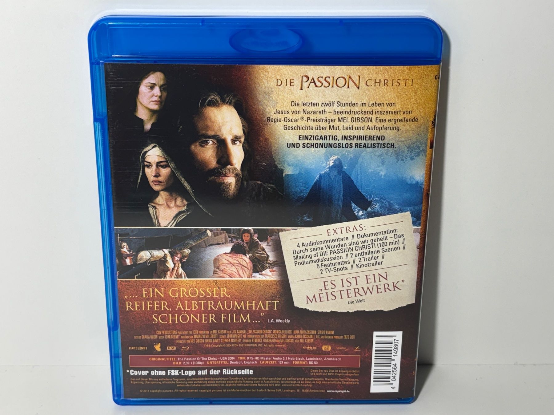 Tutti i DVDs: Die Passion Christi Blu Ray – Usato da Wilderswil venduto da Sstriker 1