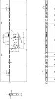 SerrureMSL RollTribloc 30700.2 Serrure multipoints 4 point