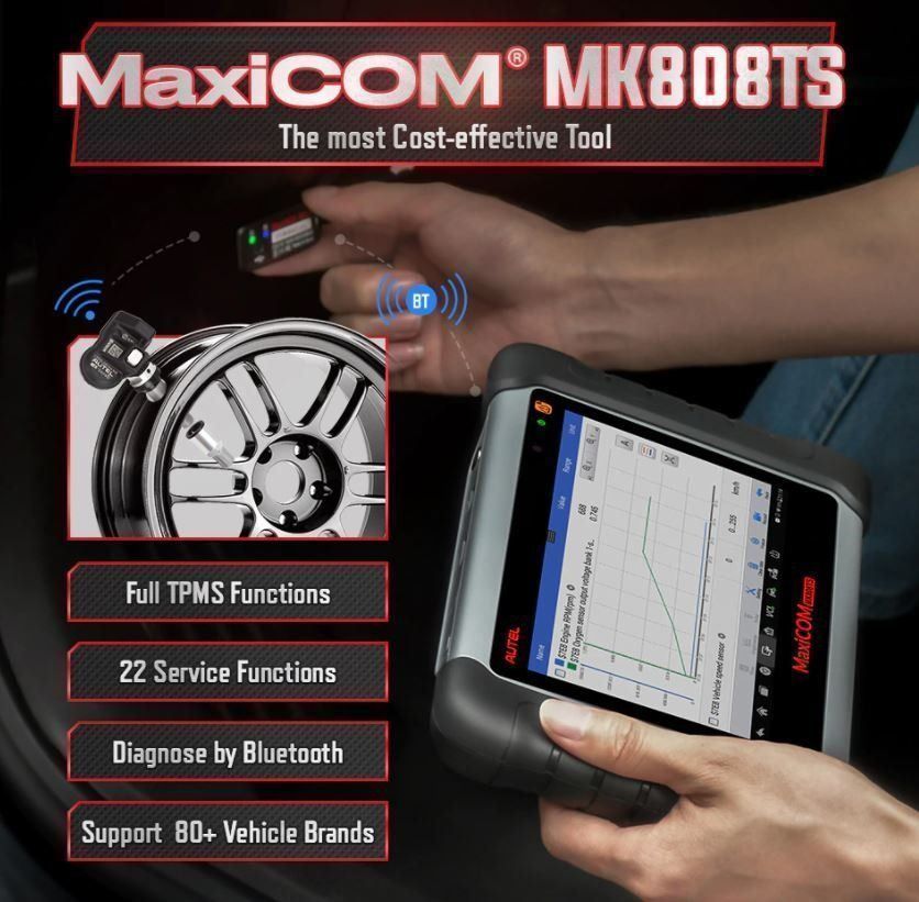 Autel Tutti gli attrezzi: Original AUTEL MK808TS MaxiCom OBD – Nuovo e nell'imballaggio originale da Chur venduto da kai.chur