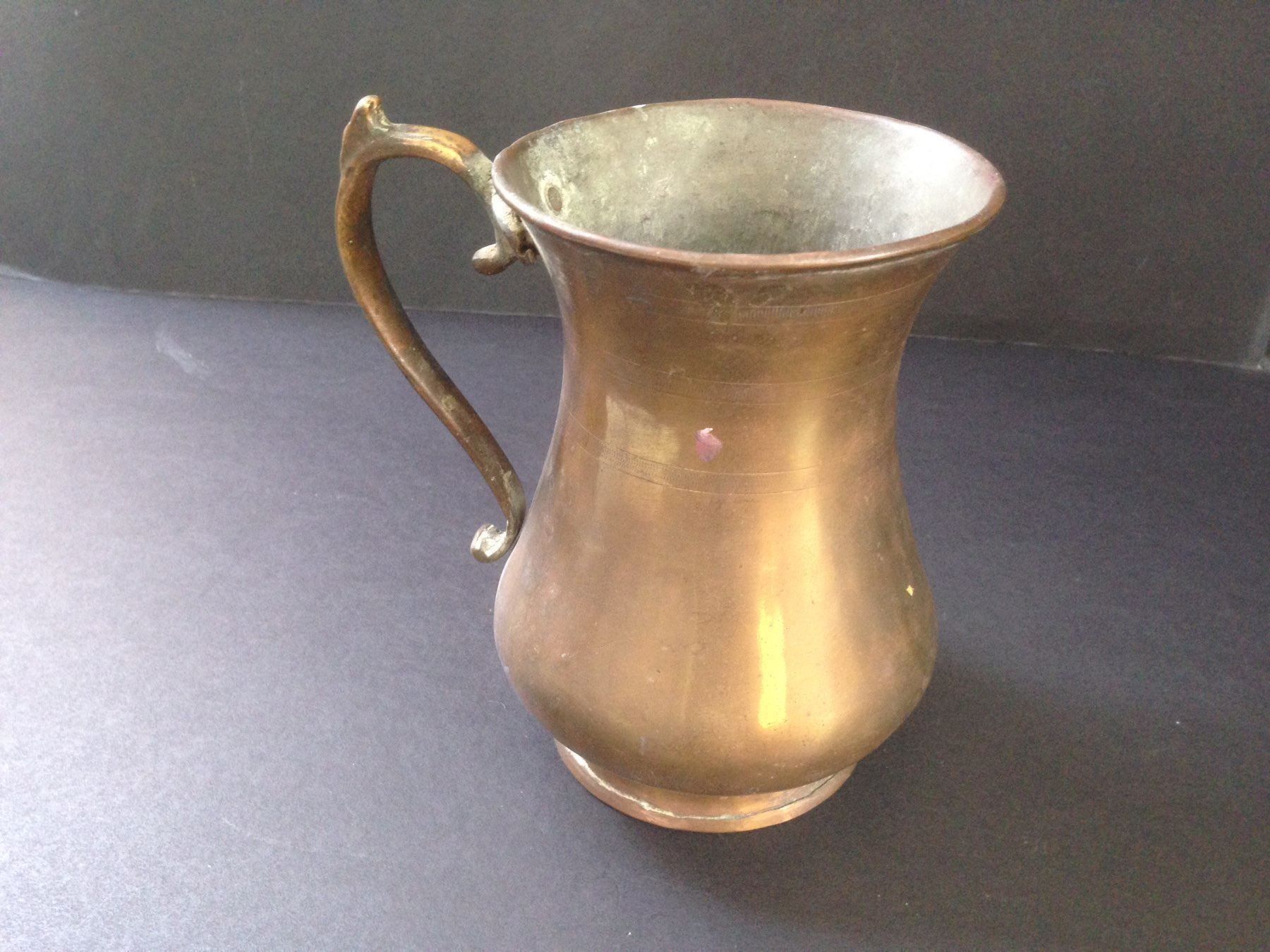 Caraffe: Alter Kupfer Krug – Usato da Schaffhausen venduto da vintageville 2