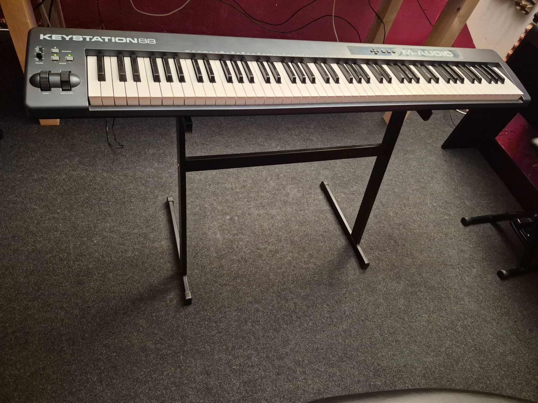 Instruments de musique: M Audio Keystation 88 – D'occasion à Aathal-Seegräben par Thomaskeller