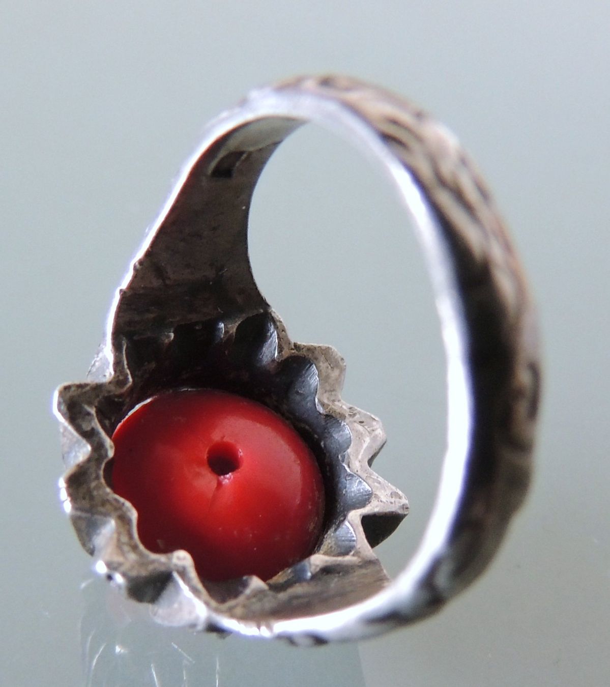 Anelli: Silber 830 Fingerring mit einem Imitatstein aus Glas – Usato da Waldenburg venduto da schaller707 5