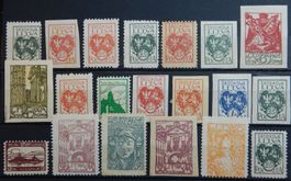 Mittellitauen ex. Kat. 1-32 & P. 2-3 */(*) 1920/21