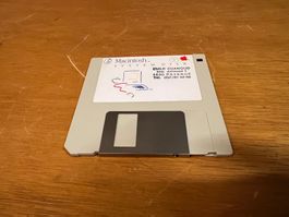 Macintosh system Disk F690-5003-D de 1984 en Francais