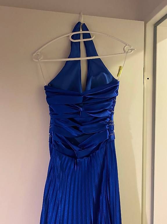 Vestiti: Abendkleid Royalblau – Usato da Hägendorf venduto da Maria-Isabel01 3