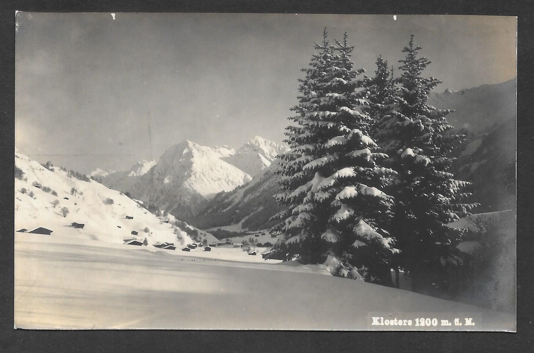 Cartes postales: Klosters Teilansicht – D'occasion à Olten par clotaldi