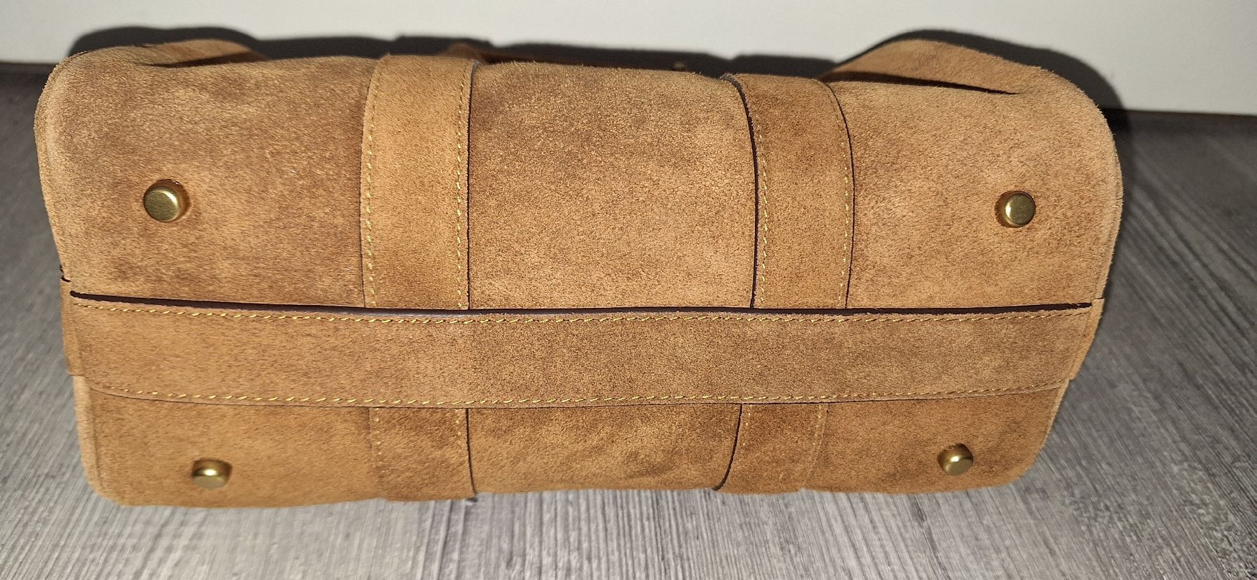 Coach Sacs: Coach Compass 25 suede brown – Neuf avec emballage d'origine à Wilen b. Wollerau par kat_35 7
