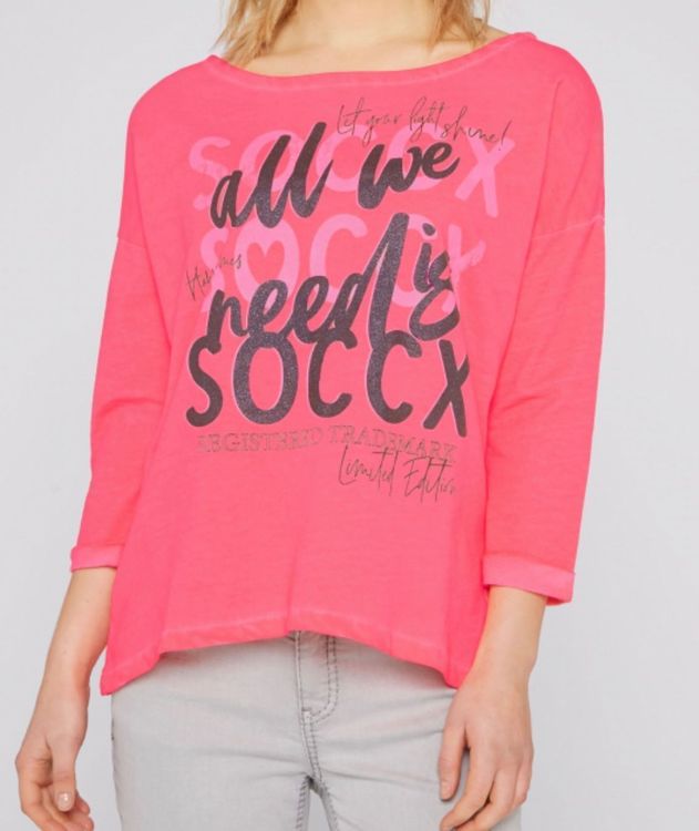 Shirt Pullover Ricardo Sweat auf Sweatshirt XXL SOCCX Artwork NEU | Kaufen Pulli