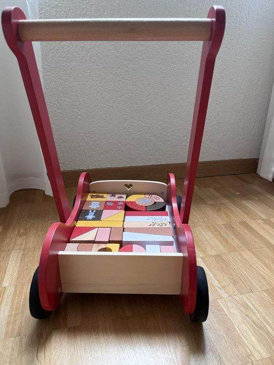 Kaufen auf Playtive Schiebewagen Holz Ricardo Lidl |