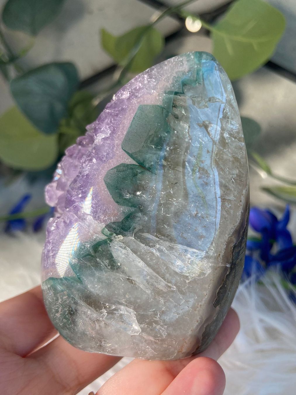 Pietre preziose: Amethyst Geode – Nuovo (secondo la descrizione) da Neuheim venduto da m.hald 5