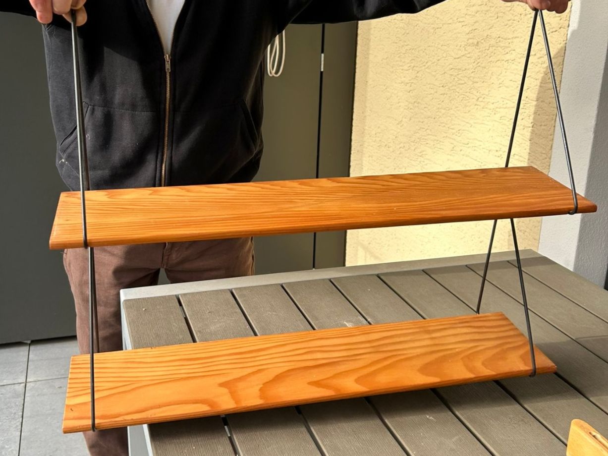 Scaffali: Vintage String Wandregal 50er/60er – Usato da Zürich venduto da tat_szj2