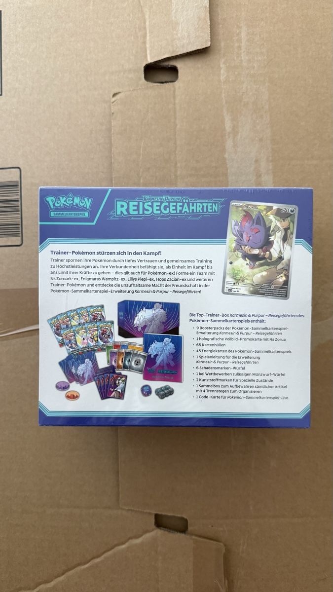 Pokémon Sammelbilder & Trading cards: Pokemon ETB Reisegefahren – Neu und originalverpackt aus Sulgen von WhiskersAway 2