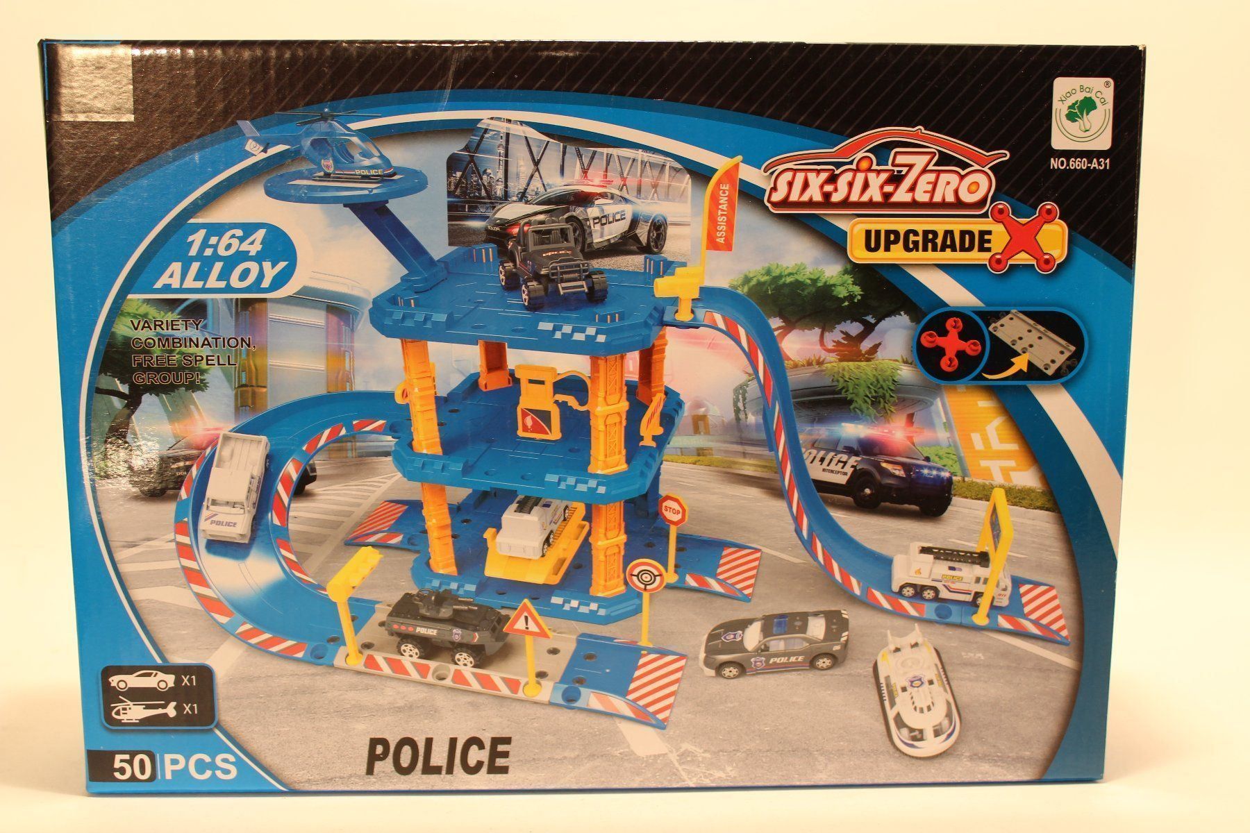 Giocattoli: Polizei Spielzeugauto Set 64-teilig – Nuovo e nell'imballaggio originale da Fehraltorf venduto da haefens 1