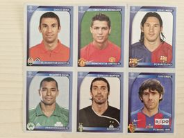 Messi,RonaldoChampions League Sammelbilder 2008-2009 Panini
