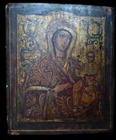 Icona Antica della Smolenskaya. Kiev. seconda metà '800.