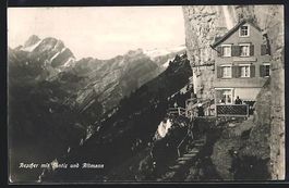 Aescher /Säntis, Berggasthaus mit Altma