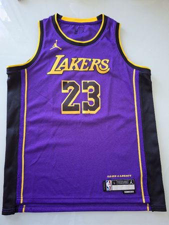 Maillot de basket-ball Lakers James #23, Taille L 15 an
