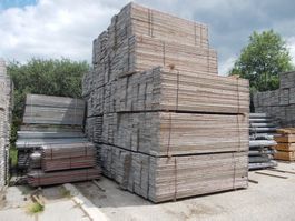 Plettac SL70 gebrauchtes Gerüst ca 1000 qm Fassadengerüst