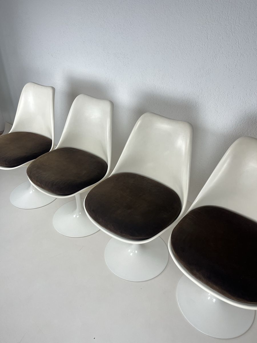 Knoll Set di tavolo e panche: Table et chaises Knoll Tulipe – Usato da Servion venduto da marion13or 5