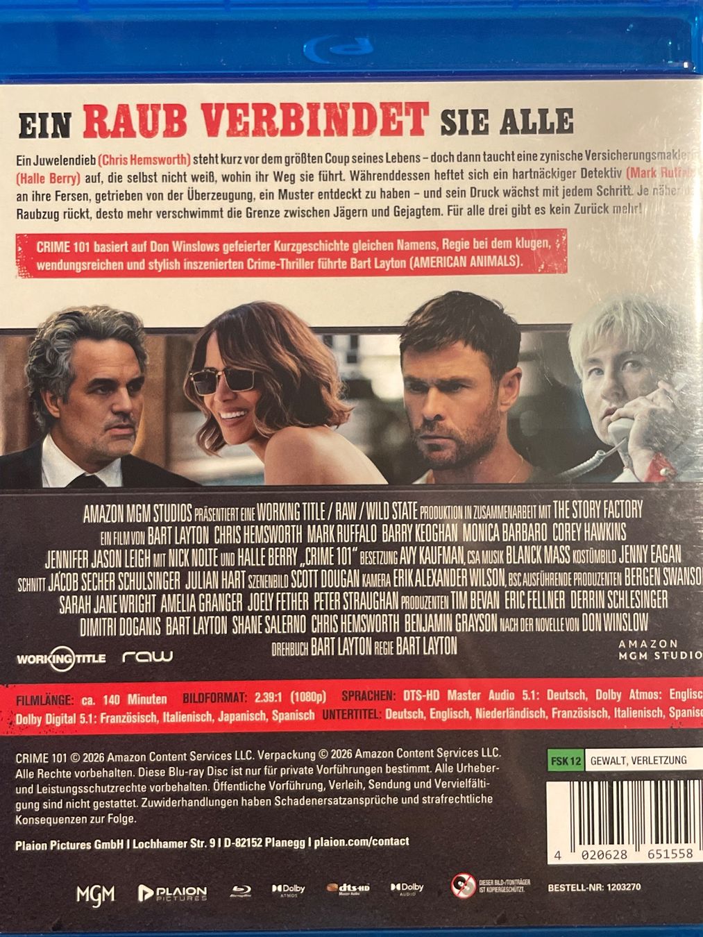 Tutti i DVDs: Crime 101   (2026) – Nuovo (secondo la descrizione) da Waldenburg venduto da Gonzo8 1