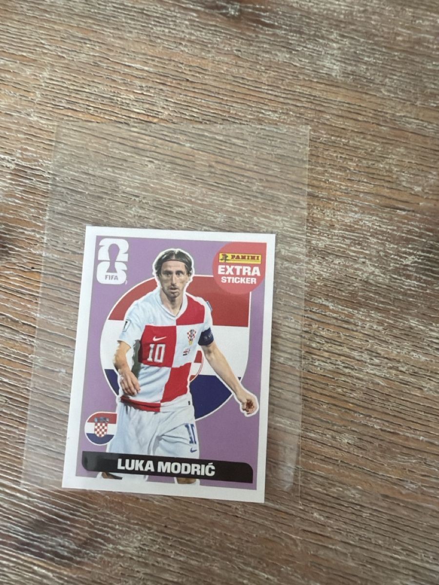 Panini Carte collezionabili: Luca Modric Extra Sticker 2026 Panini – Nuovo (secondo la descrizione) da Aeschi b. Spiez venduto da Spatzumuus1