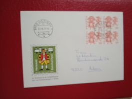 Sonderbrief Post und Bahnhof Neubau Herisau 1977