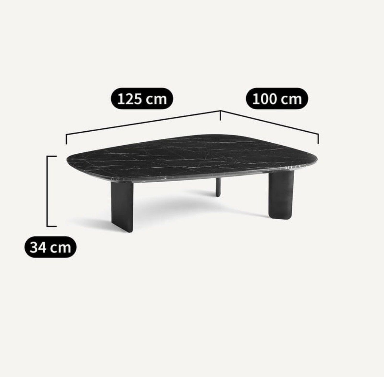 La Redoute Tische: Couchtisch Mamor schwarz – Gebraucht aus Würenlos von race_2 6