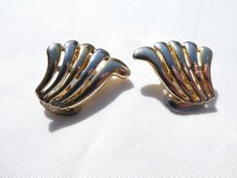 Vintage Ohrclips, Modeschmuck
