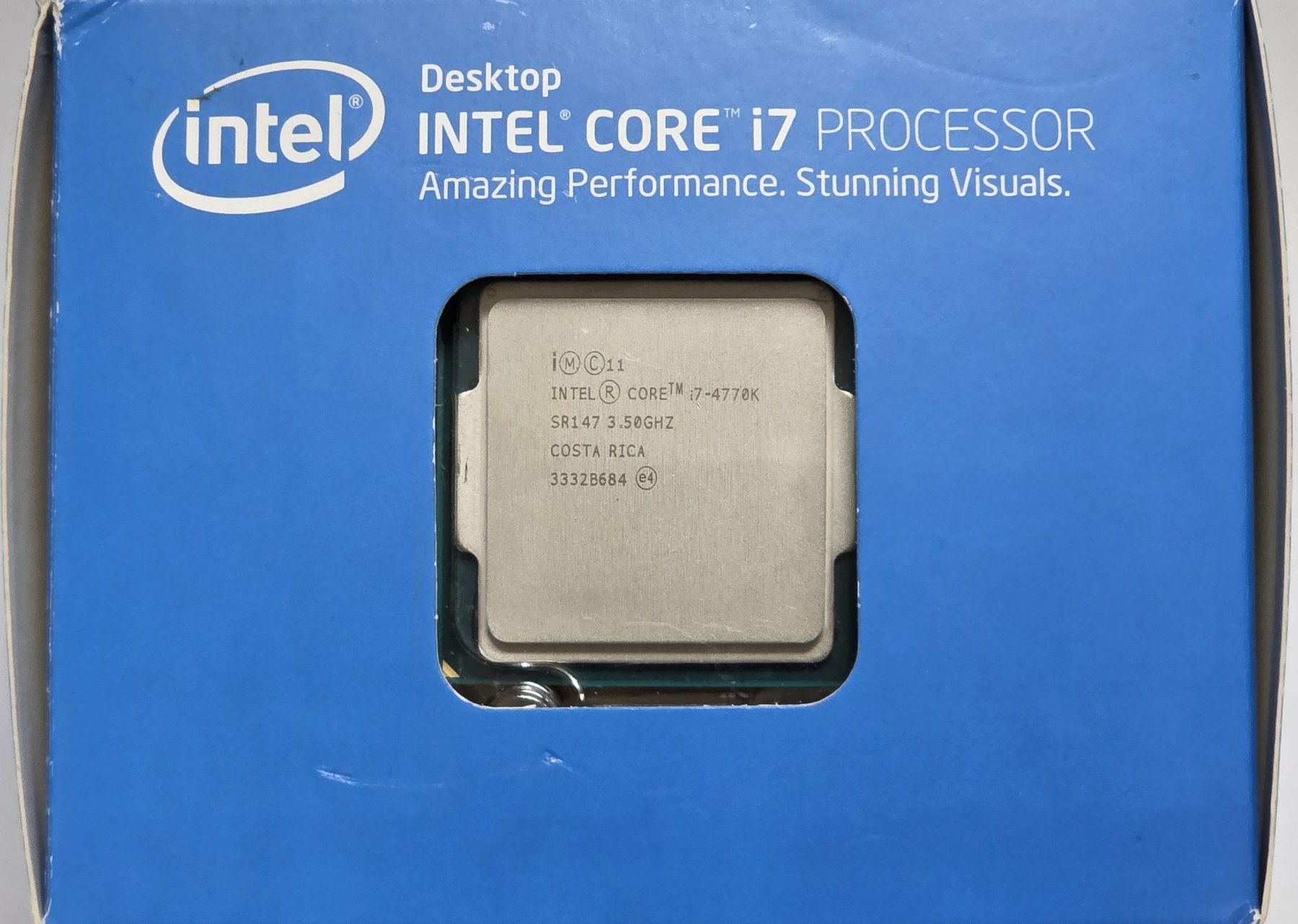 Intel Componenti elettronici: I7-4770K Prozessor mit oder ohne Kühler – Usato da Mels venduto da Zeppelin08 1
