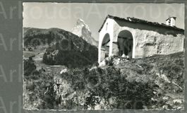 AK sw Zermatt VS Kapelle Blatten © Gyger ≈ 1940