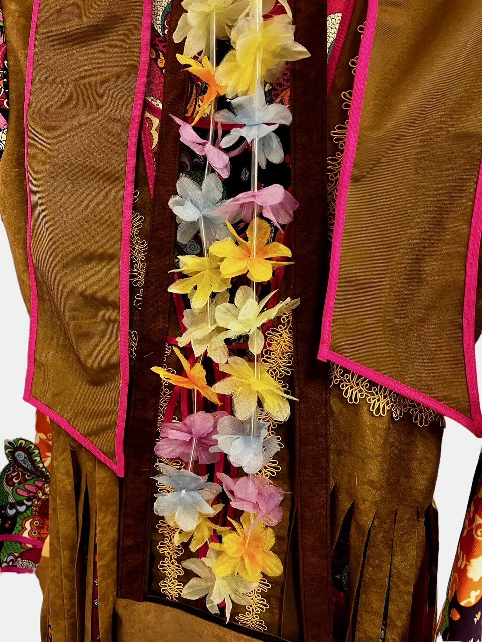 Costumi: Buntes, langes Hippie-Kleid – Nuovo (secondo la descrizione) da Ottikon venduto da lo99 5