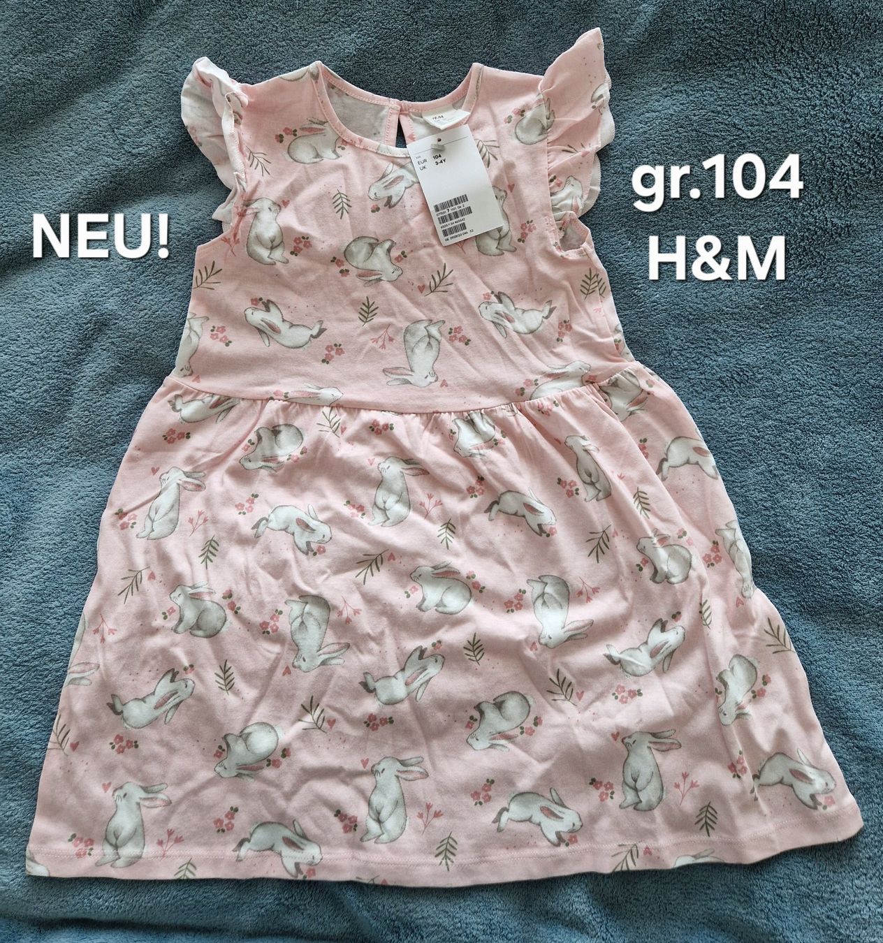 H&M Vestiti & Gonne: Kleid grösse 104 Hasen Neu!! – Nuovo (secondo la descrizione) da Heimberg venduto da Eleanor20