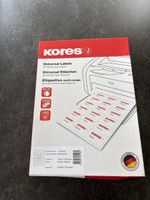 Kores Universal Etiketten 60 mm 100 Blatt/1200 Stk