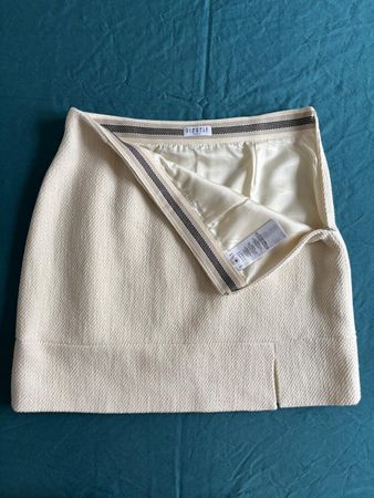Jupe Claudie Pierlot Safina écrue T.38 / Rock Wolle